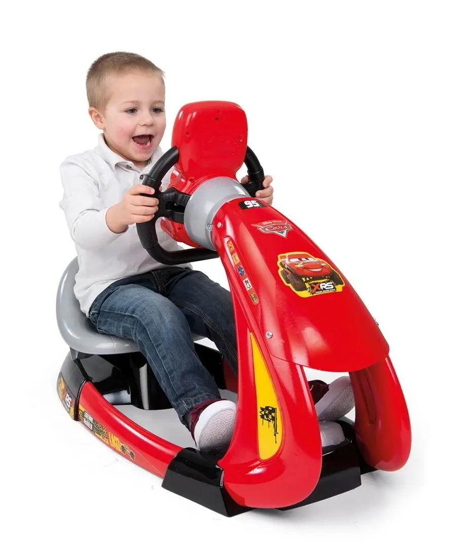 Детский симулятор вождения Smoby Cars V8 370215 (Red/Black) - 2