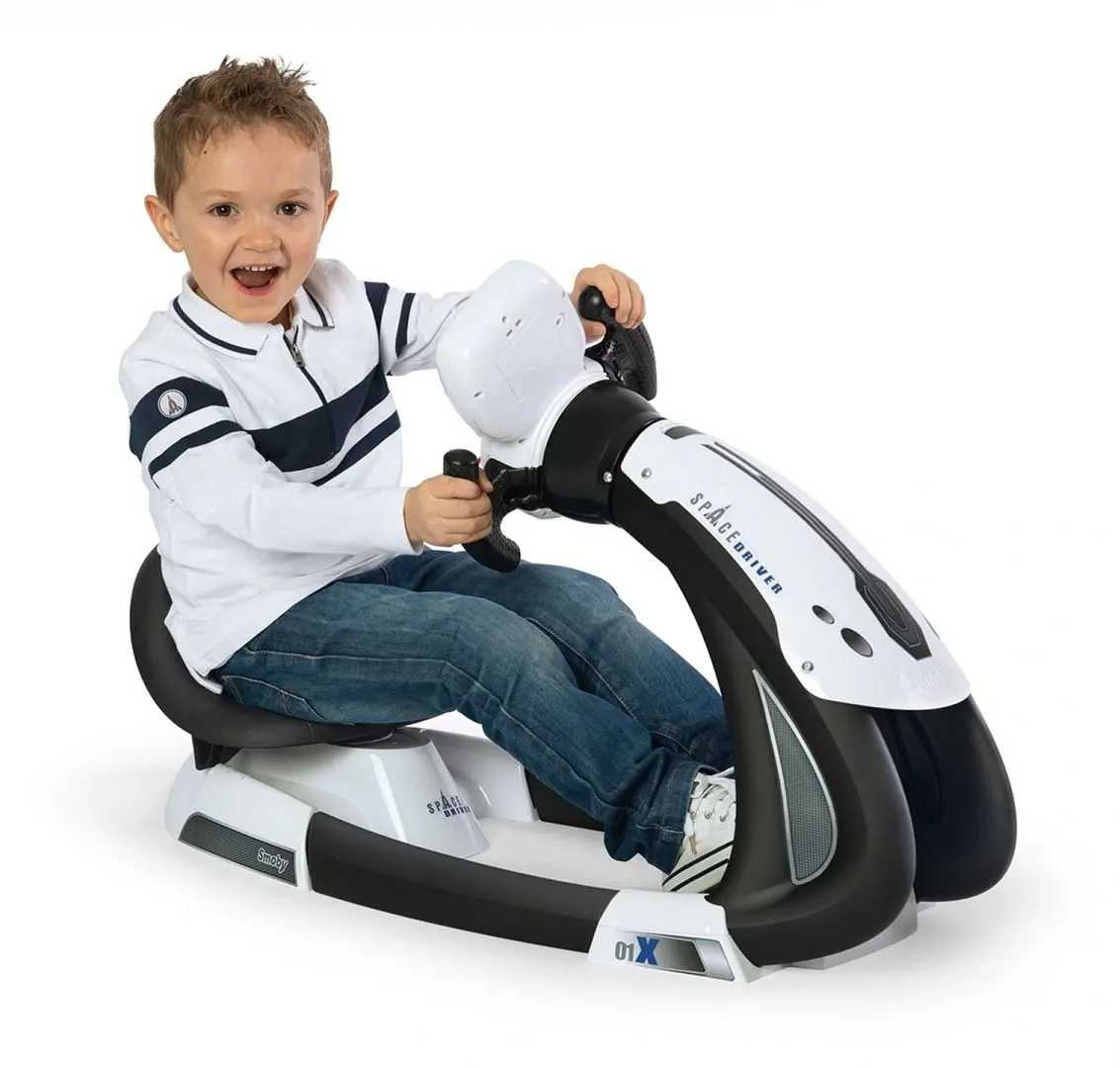 Детский симулятор вождения Smoby Space Driver 370217 (White/Black) - 4