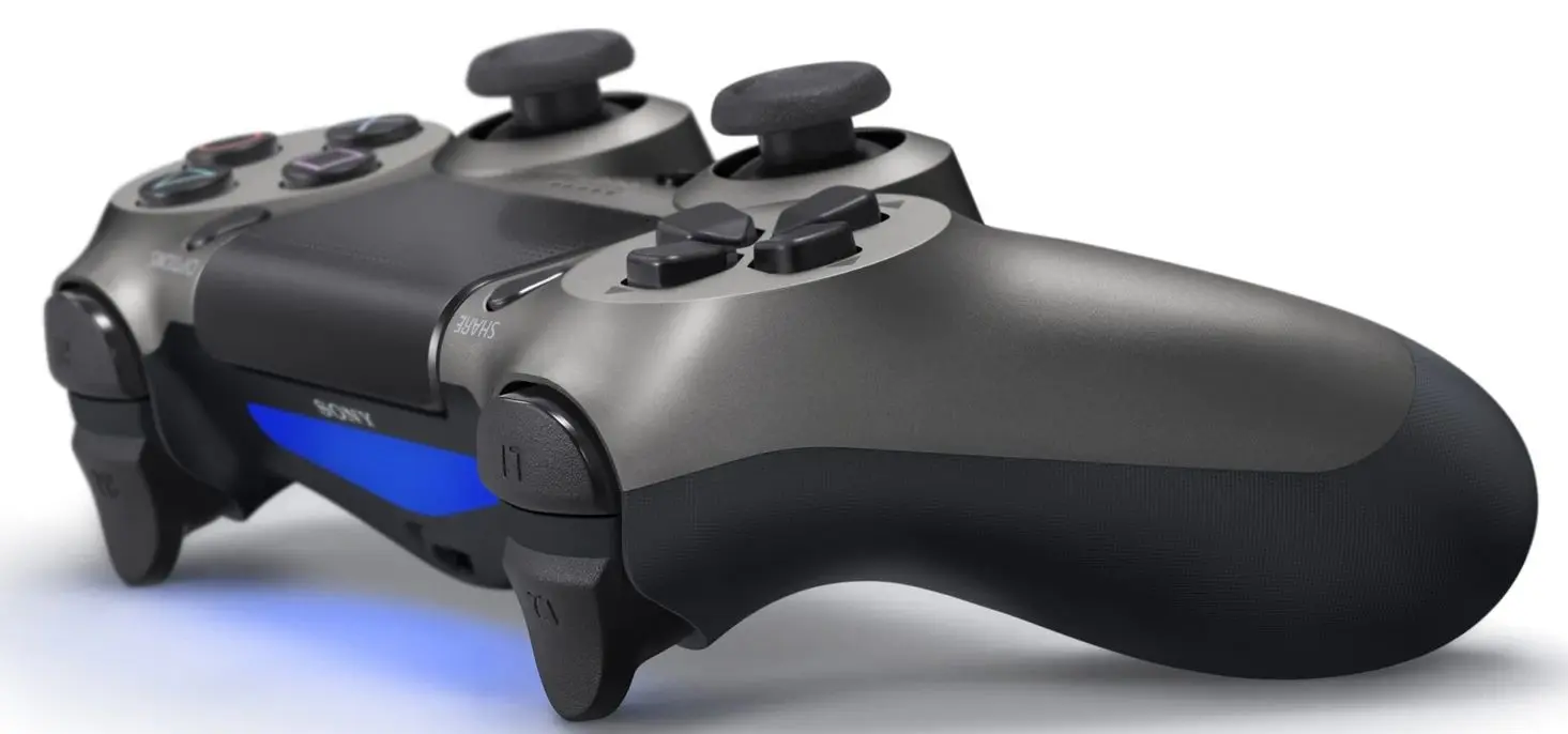 Беспроводной геймпад Sony DualShock 4 V2 (Steel Black) - 3