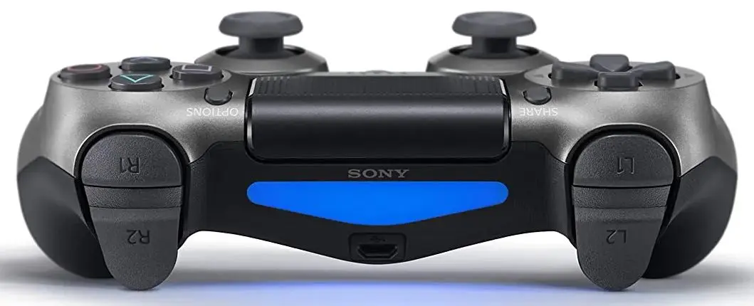 Беспроводной геймпад Sony DualShock 4 V2 (Steel Black) - 4