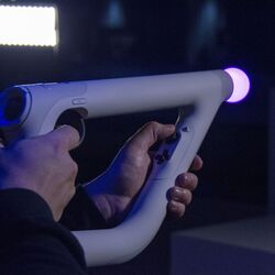 Контроллер прицеливания Sony PlayStation VR Aim +  Farpoint (White) Thumb