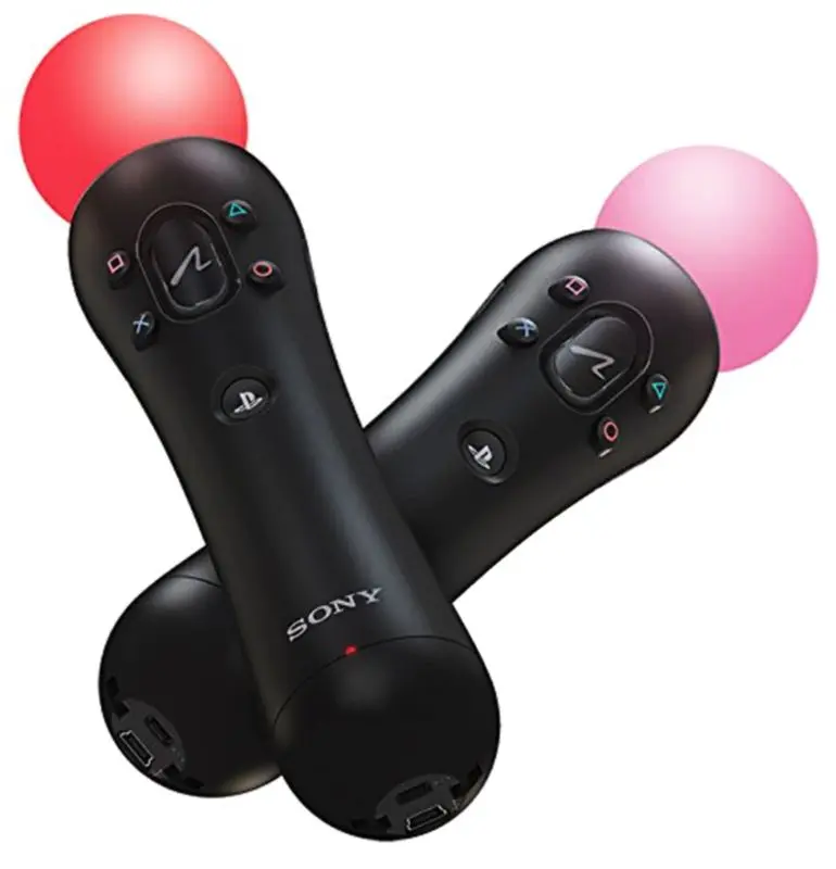 Контроллеры движения Sony Playstation Move (Black/Pink/Red) - 4