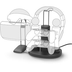 Statie de incarcare Speedlink VReady 4-In-1 (Black) Thumb