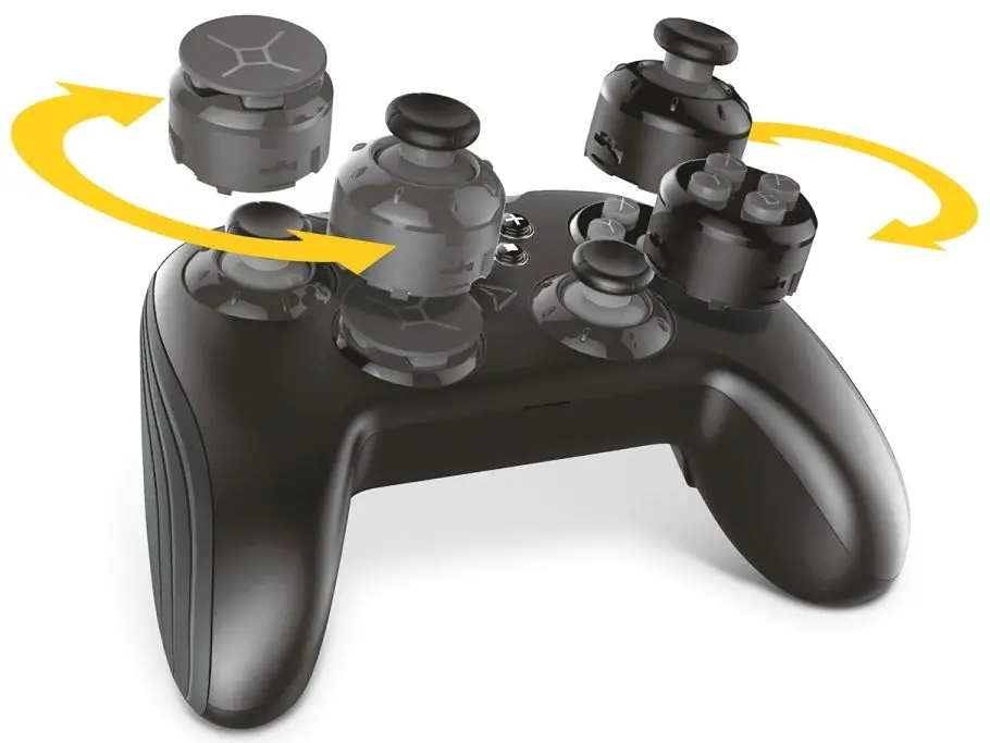 Беспроводной геймпад Steelplay Wireless Customizable Controller (Black) - 3