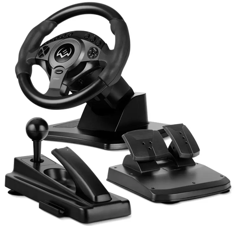 Игровой руль с педалями Sven GC-W750 (Black)