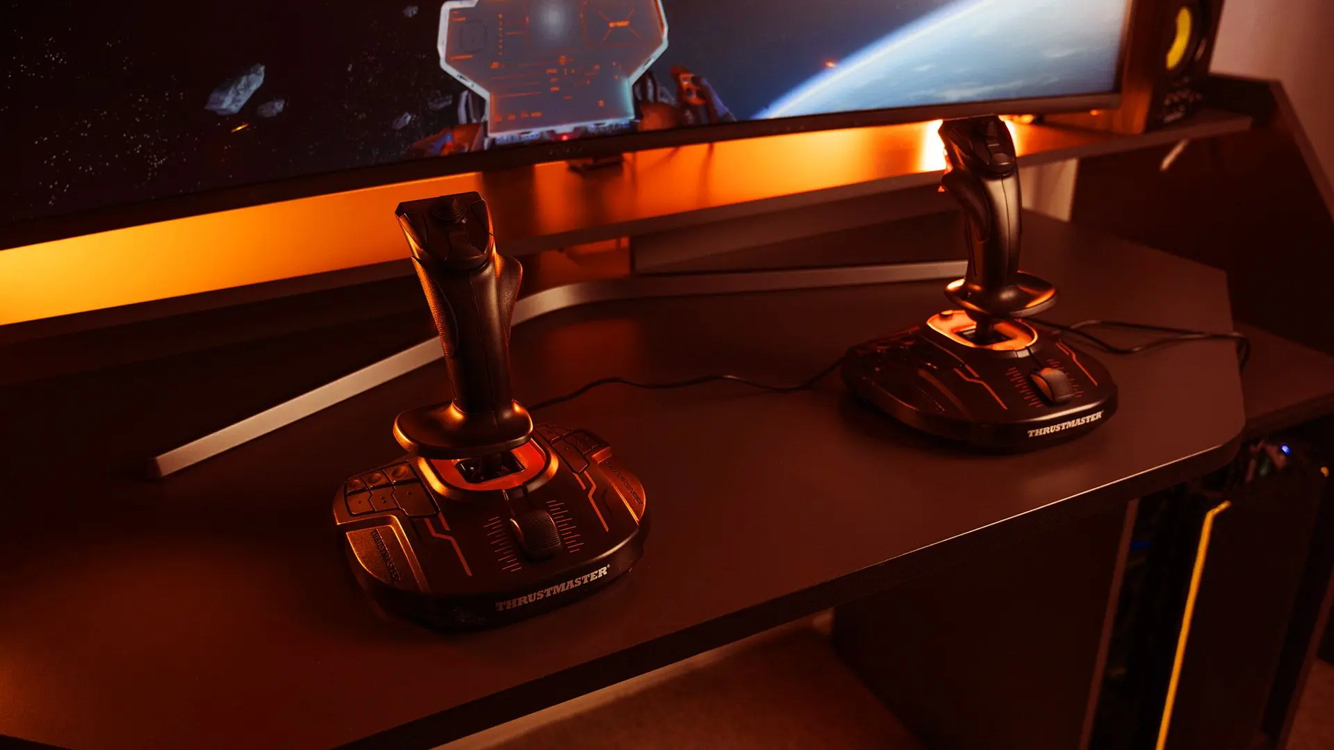 Joystick Thrustmaster T16000M FCS Space Sim Duo (Black) - 7