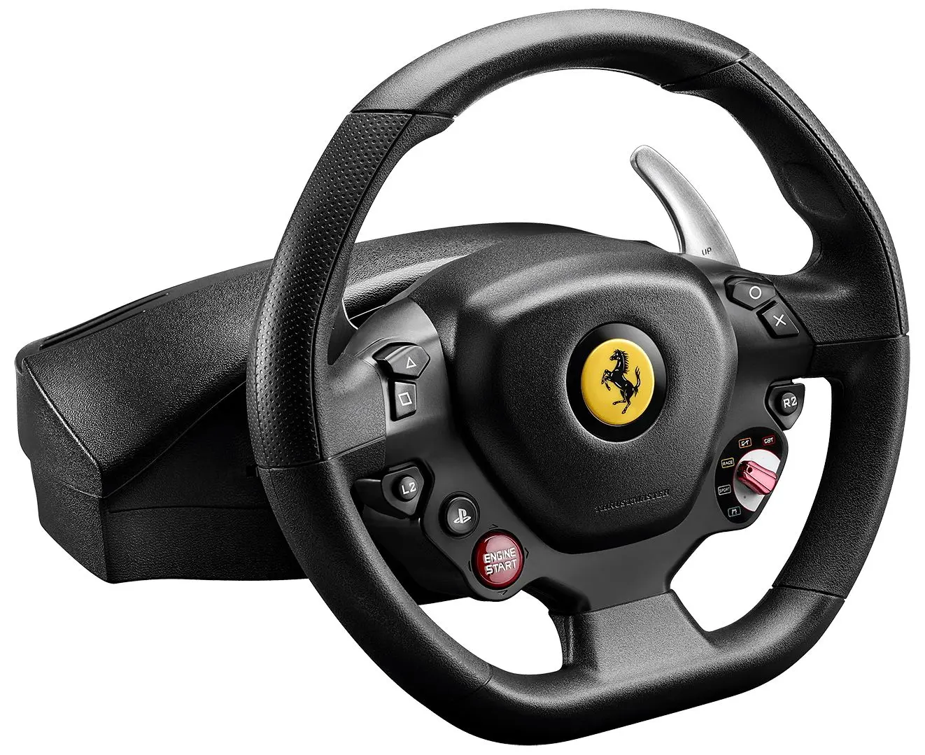 Volan pentru jocuri cu pedale Logitech T80 Ferrari 488 GTB (Black) - 2