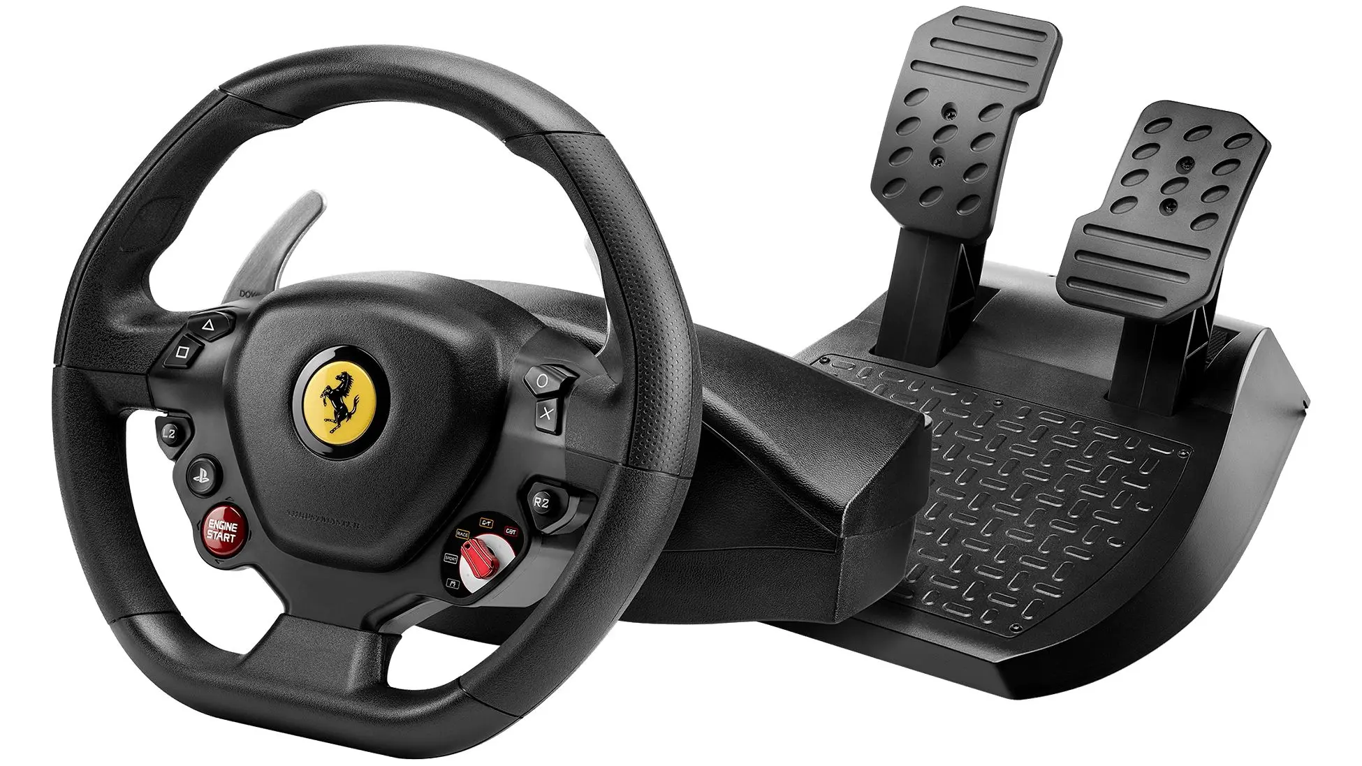 Volan pentru jocuri cu pedale Logitech T80 Ferrari 488 GTB (Black) - 5