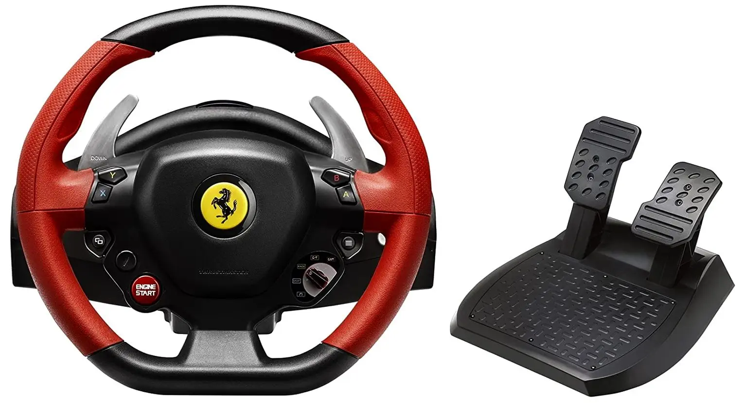 Volan pentru jocuri cu pedale Thrustmaster Ferarri 458 Spider (Black/Red) - 6