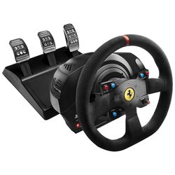 Volan pentru jocuri cu pedale Thrustmaster T300 Ferrari Integral Racing Wheel Alcantara (Black) Thumb