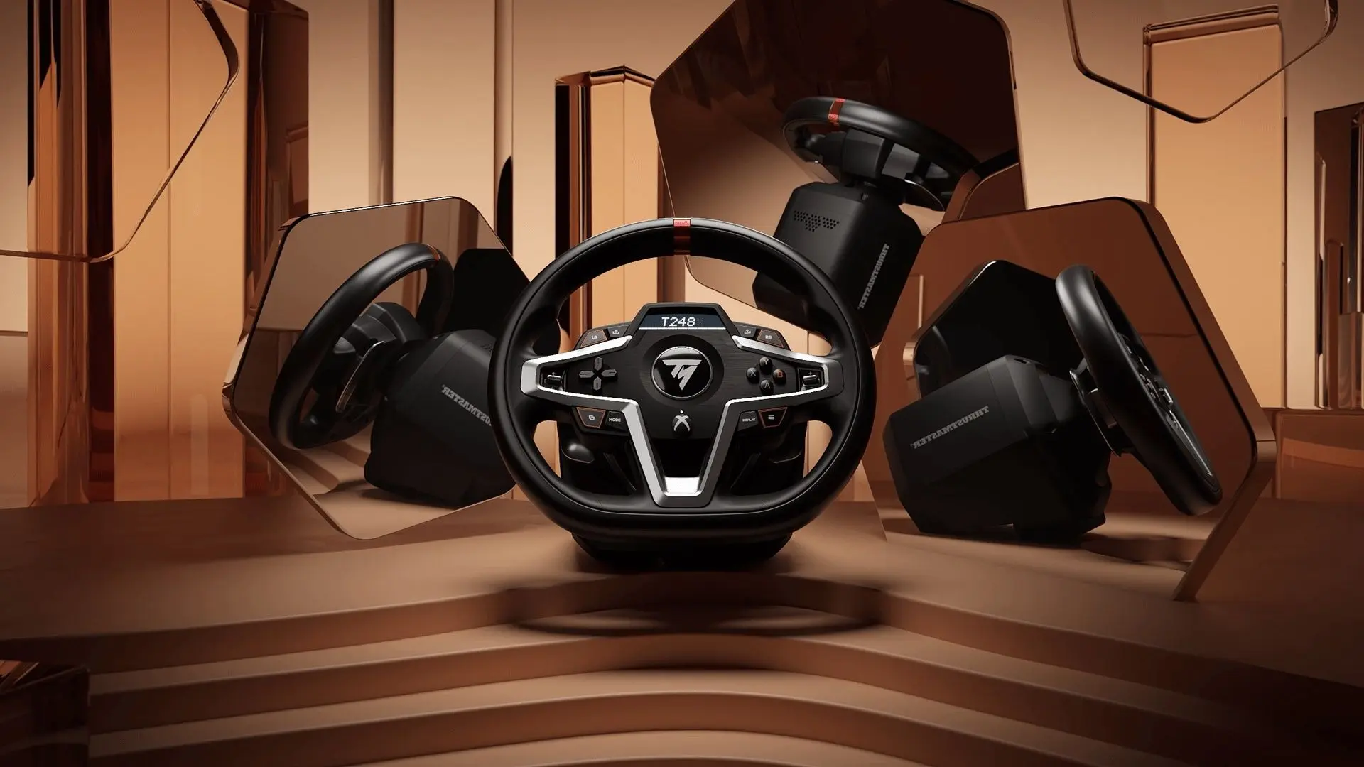 Игровой руль Thrustmaster T248 for XBox (Black) - 6