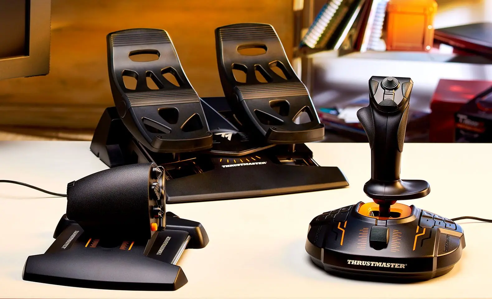 Набор для симуляции полетов Thrustmaster T16000M (Black) - 6