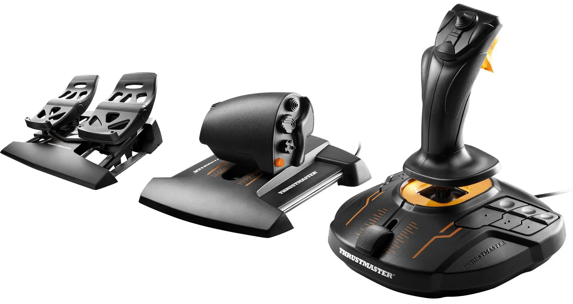 Набор для симуляции полетов Thrustmaster T16000M (Black)
