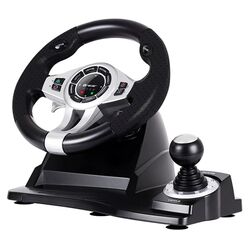 Volan pentru jocuri cu pedale 4in1 Tracer Roadster (Black) Thumb