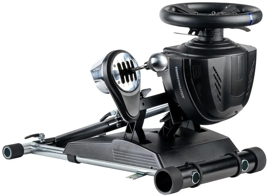 Suport pentru volan Wheel Stand Pro Deluxe New T-GT V2 (Black/Silver) - 3
