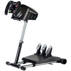 Suport pentru volan Wheel Stand Pro Deluxe New T-GT V2 (Black/Silver) Thumb