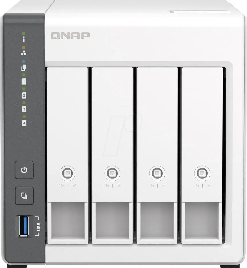 Сетевой накопитель QNAP TS-433-4G (White)
