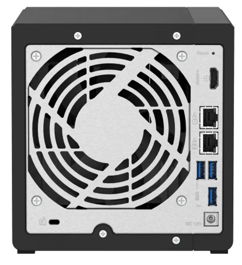 Dispozitiv stocare retea QNAP TS-451D2-2G (Black)