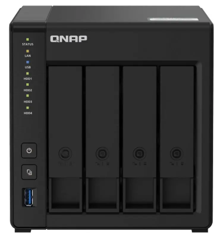 Dispozitiv stocare retea QNAP TS-451D2-2G (Black)