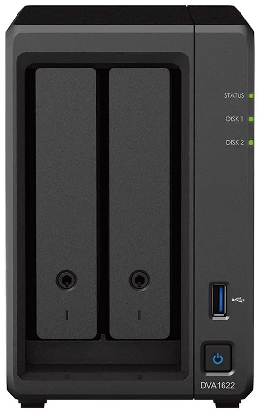 IP Videoregistrator Synology DVA1622 (Black)