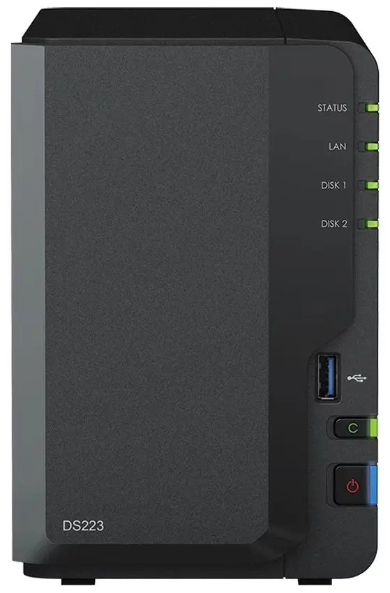 Dispozitiv stocare retea Synology DS223 (Black)