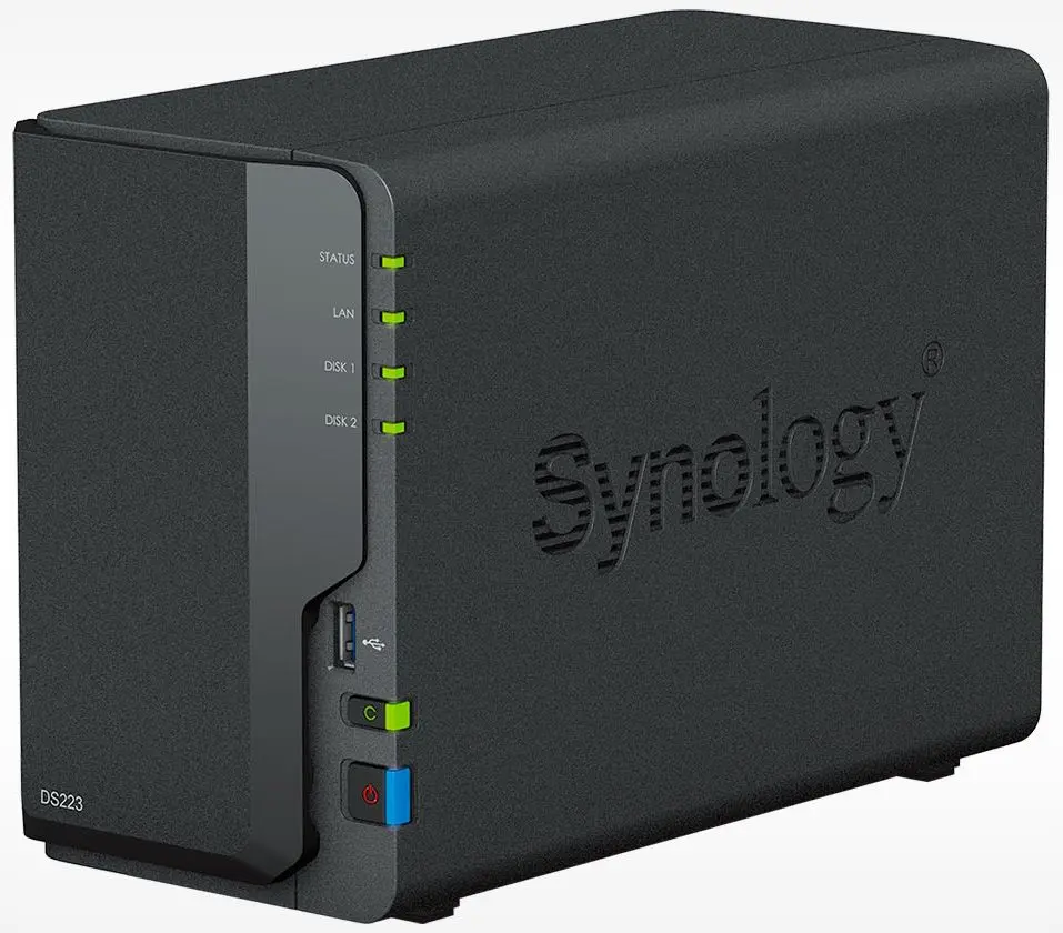 Dispozitiv stocare retea Synology DS223 (Black)