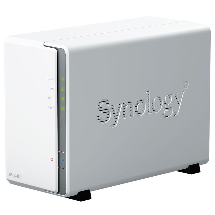 Сетевой накопитель Synology DS223j (White)