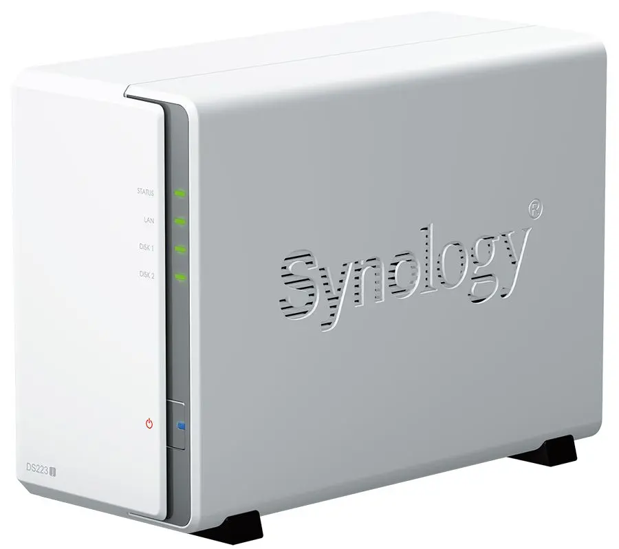 Dispozitiv stocare retea Synology DS223j (White)