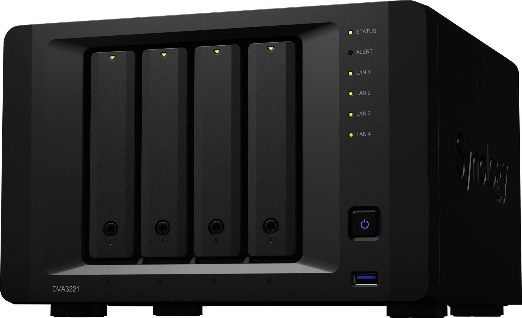 Dispozitiv stocare retea Synology DVA3221 (Black)