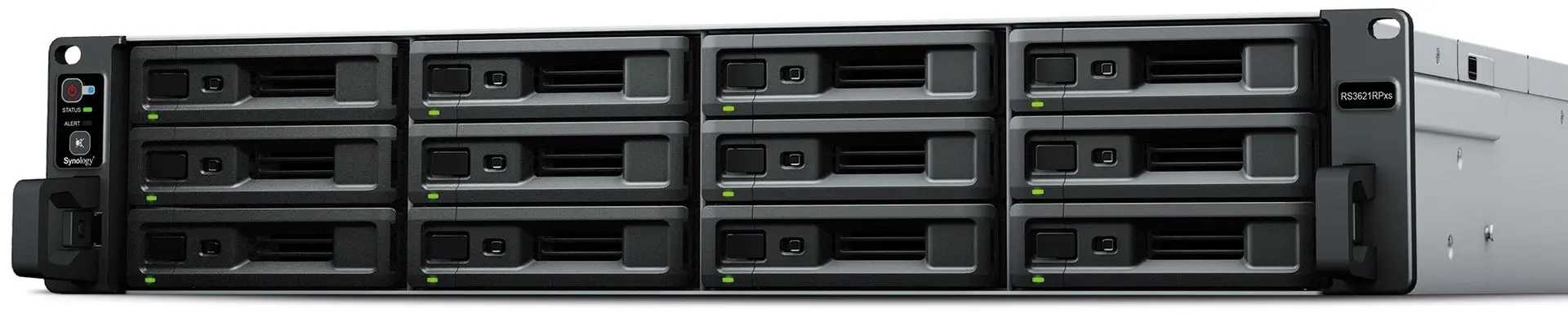 Dispozitiv stocare retea Synology RackStation RS3621RPxs (Black)