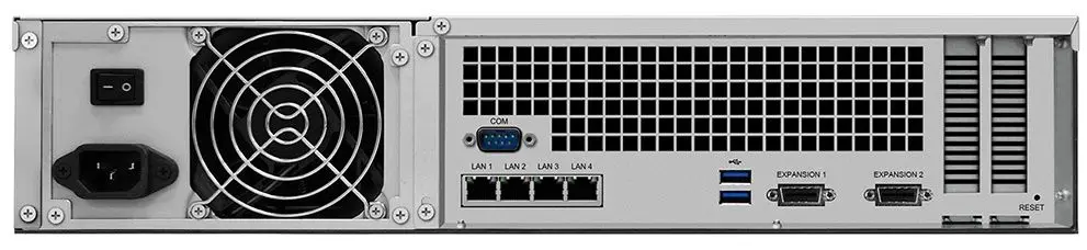 Dispozitiv stocare retea Synology RS3618xs (Black/Silver)