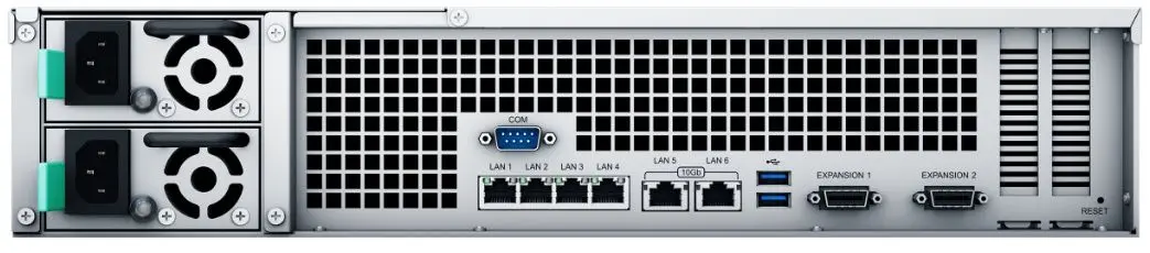 Dispozitiv stocare retea Synology RS3621xs+ (Black/Silver)