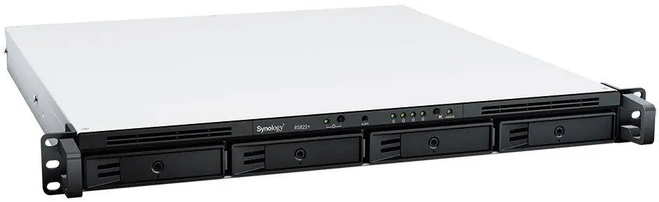 Dispozitiv stocare retea Synology RS822+ (Black/Silver)