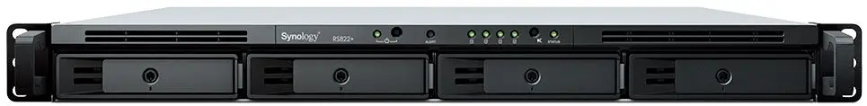 Dispozitiv stocare retea Synology RS822+ (Black/Silver)
