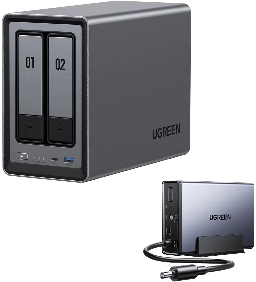 Dispozitiv stocare retea Ugreen DXP2800 (Black) - 2