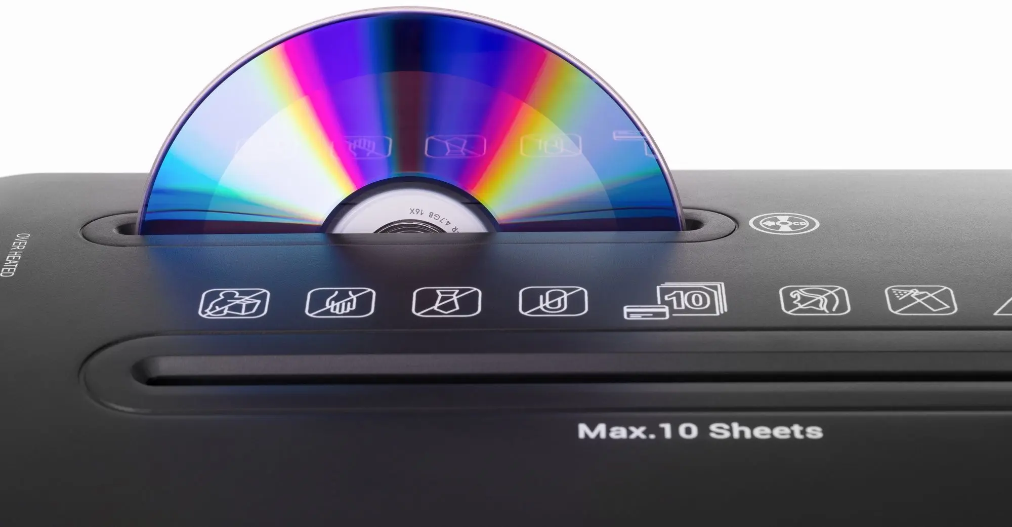 Шредер 2E S-1015CD (Black/White)