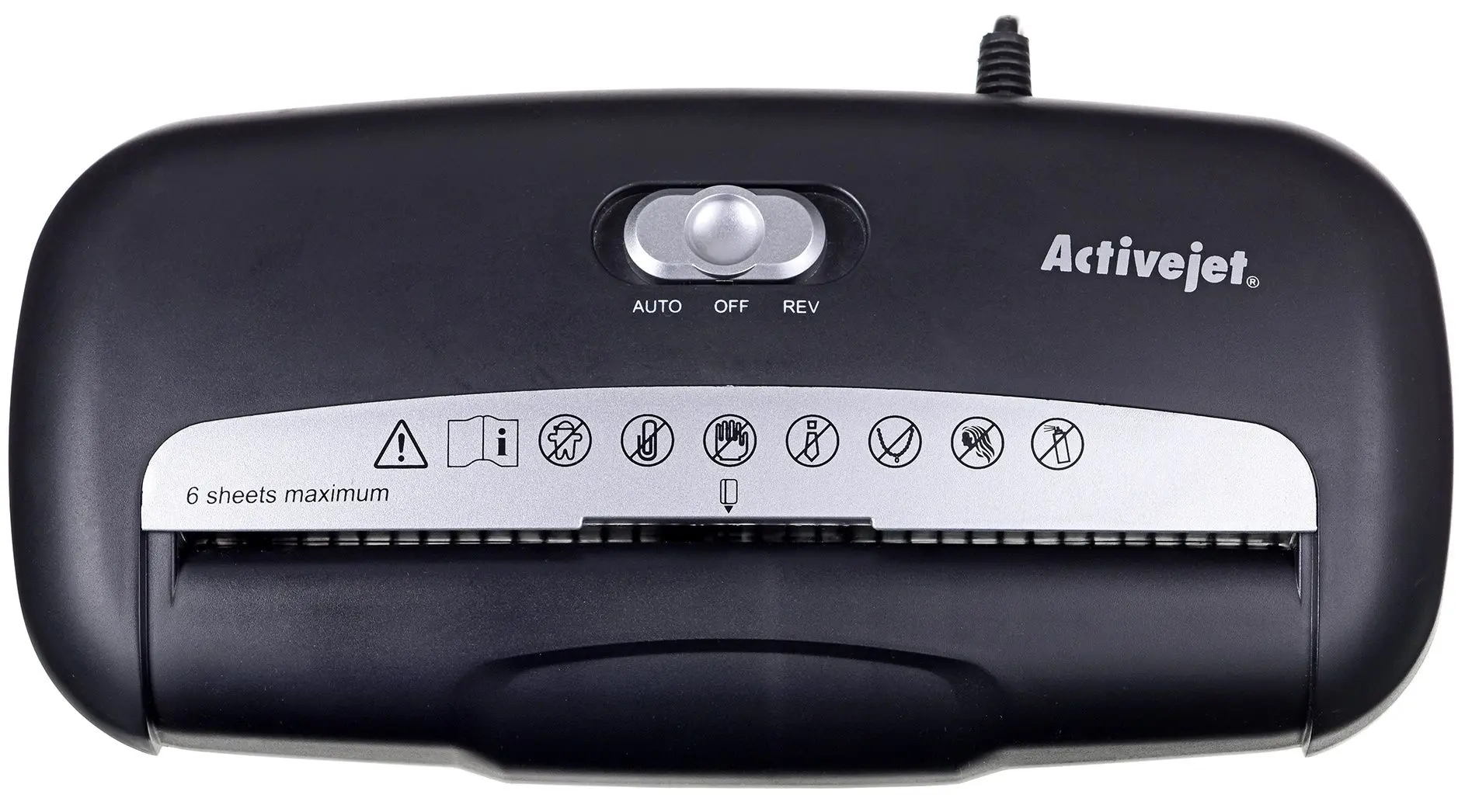 Шредер Activejet ASH-0601S (Black) - 3