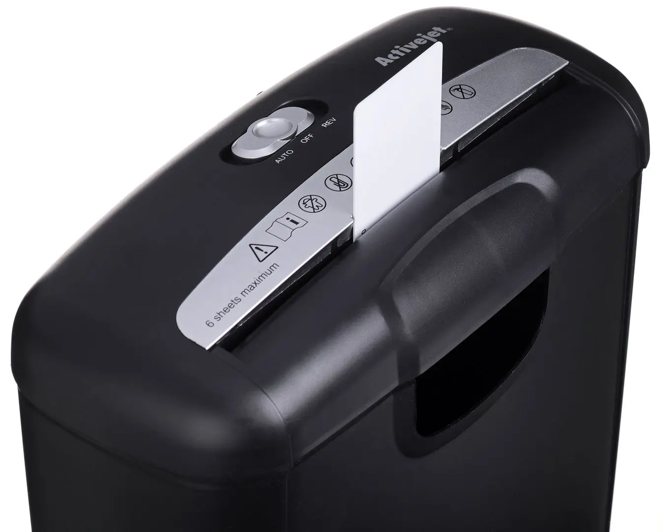 Шредер Activejet ASH-0601S (Black) - 4