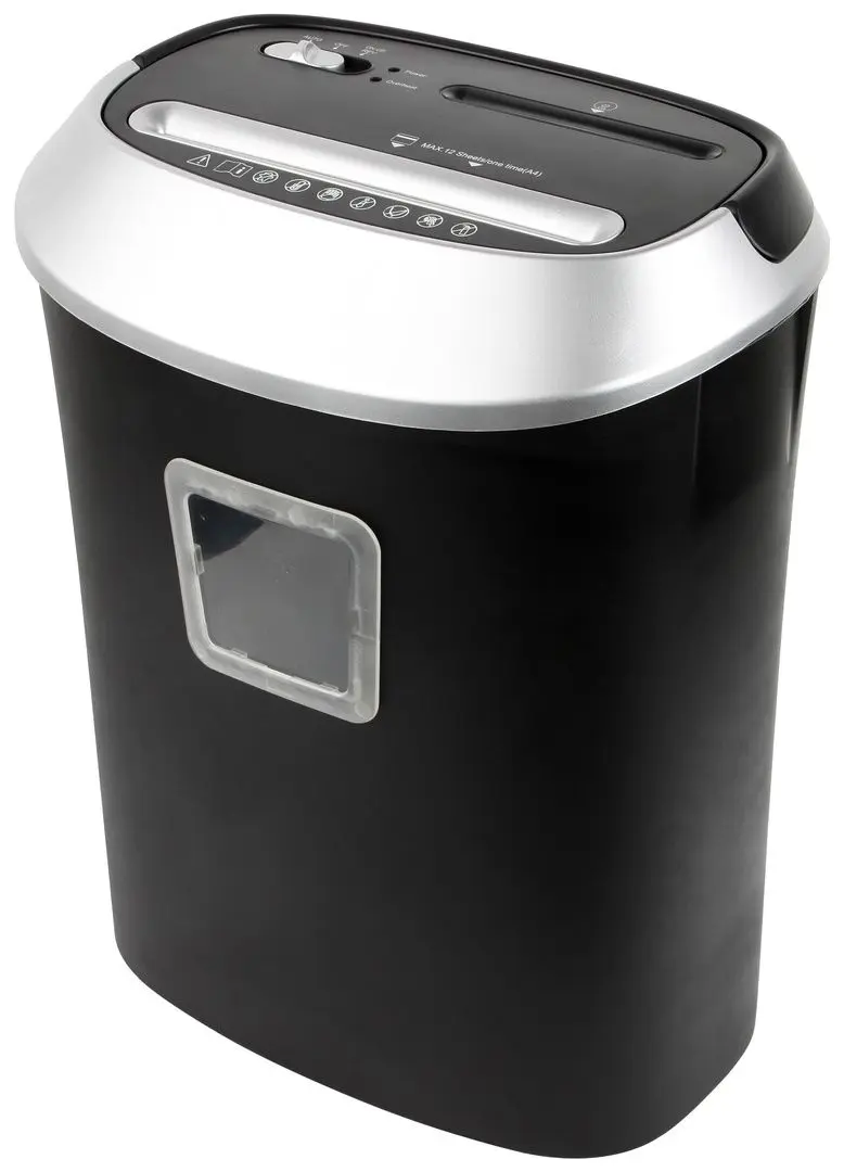Distrugator de documente Activejet ASH-1201D (Black) - 2