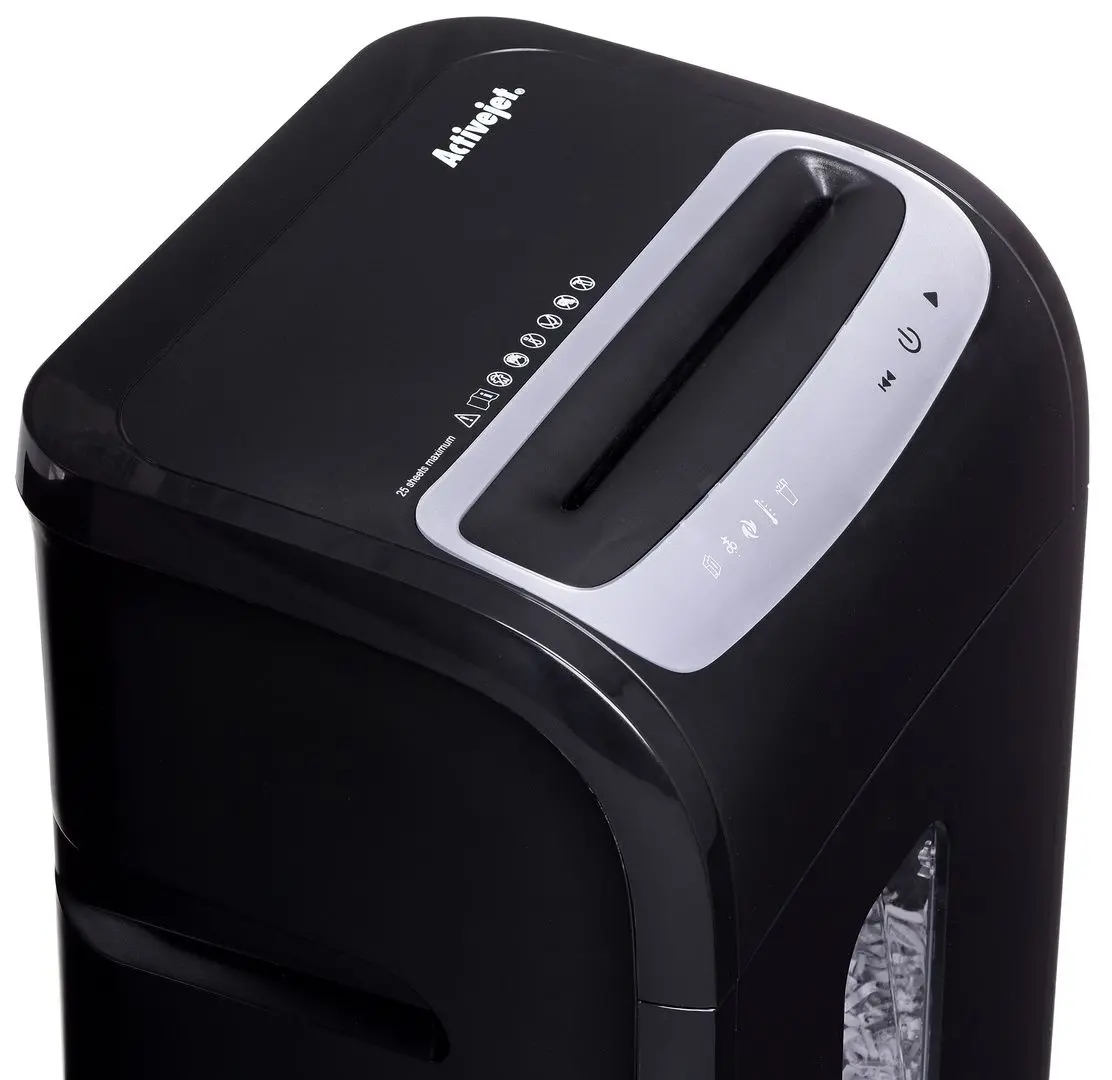 Шредер Activejet ASH-2502C (Black) - 4