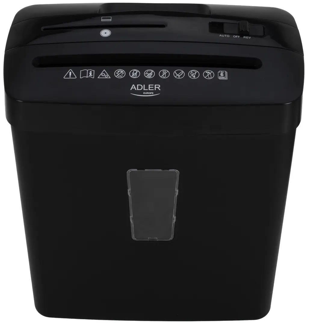 Distrugator de documente Adler AD 1037 (Black)