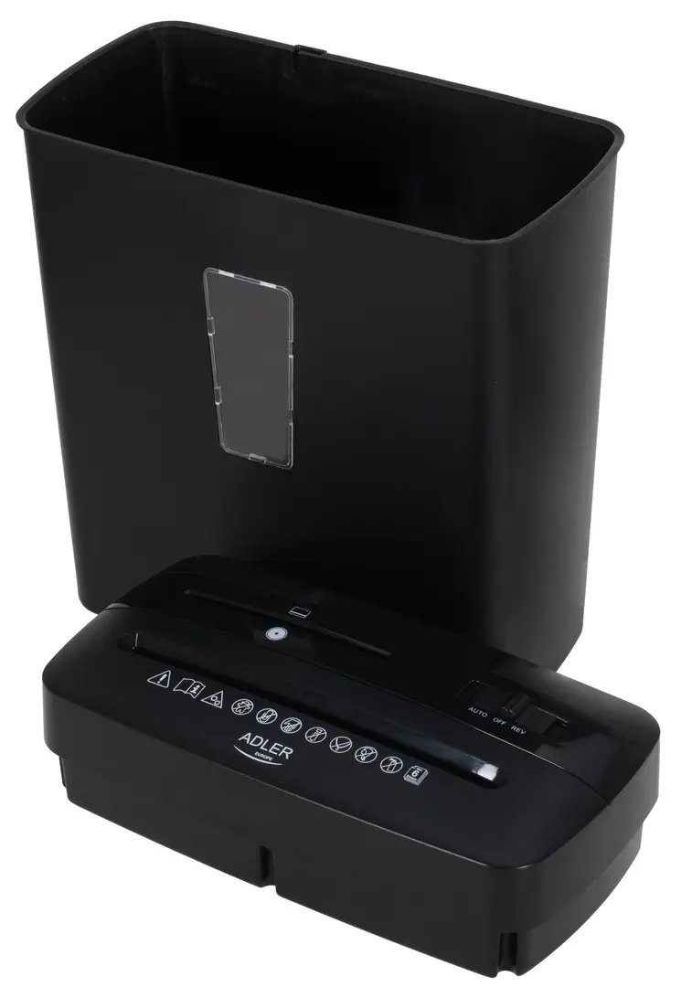Distrugator de documente Adler AD 1037 (Black)