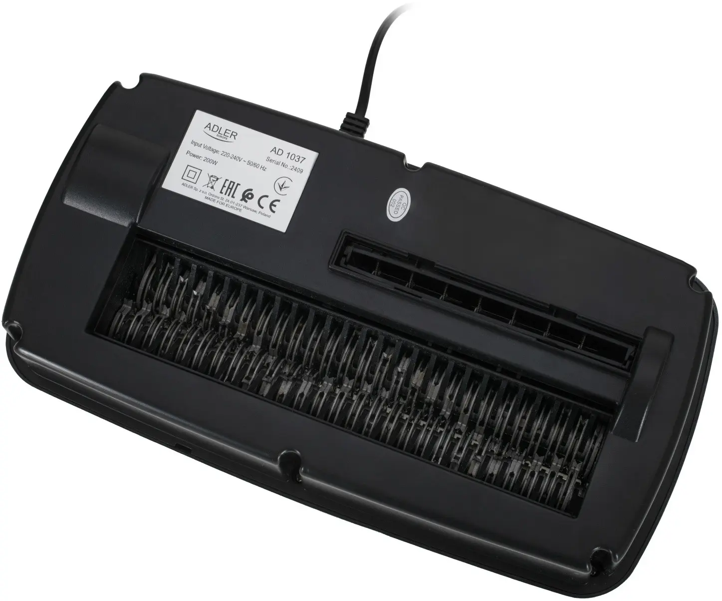 Шредер Adler AD 1037 (Black/Silver) - 5