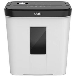 Distrugator de documente Deli E9939 12L (White/Black)