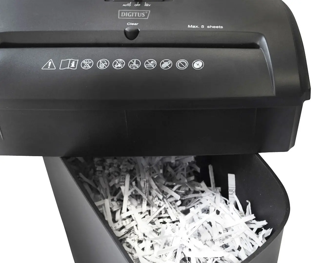 Distrugator de documente Digitus DA-81606 (Black)