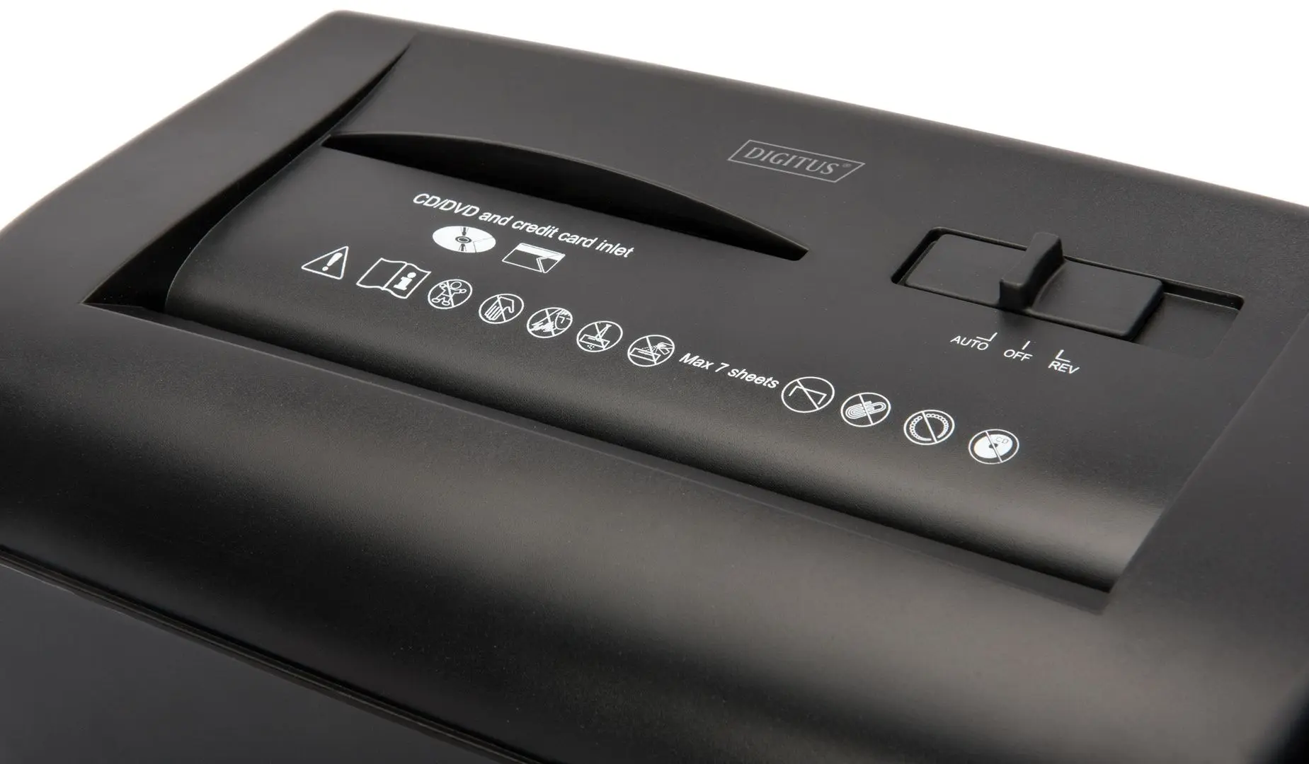 Distrugator de documente Digitus DA-81607 (Black)