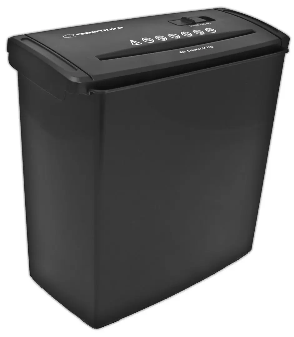 Distrugator de documente Esperanza Blade EN101 (Black)