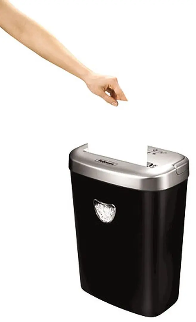 Шредер Fellowes Powershred 53C (Black/Silver) - 3