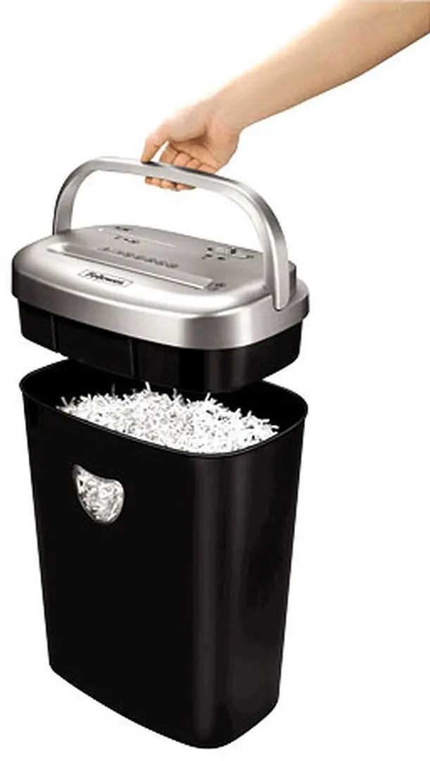 Шредер Fellowes Powershred 53C (Black/Silver) - 4