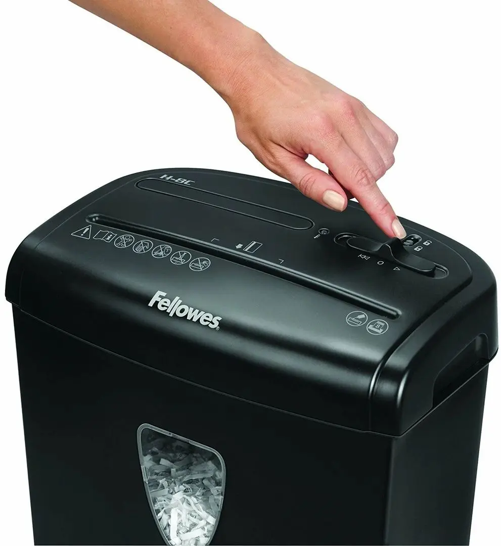 Шредер Fellowes Powershred 8C (Black) - 3